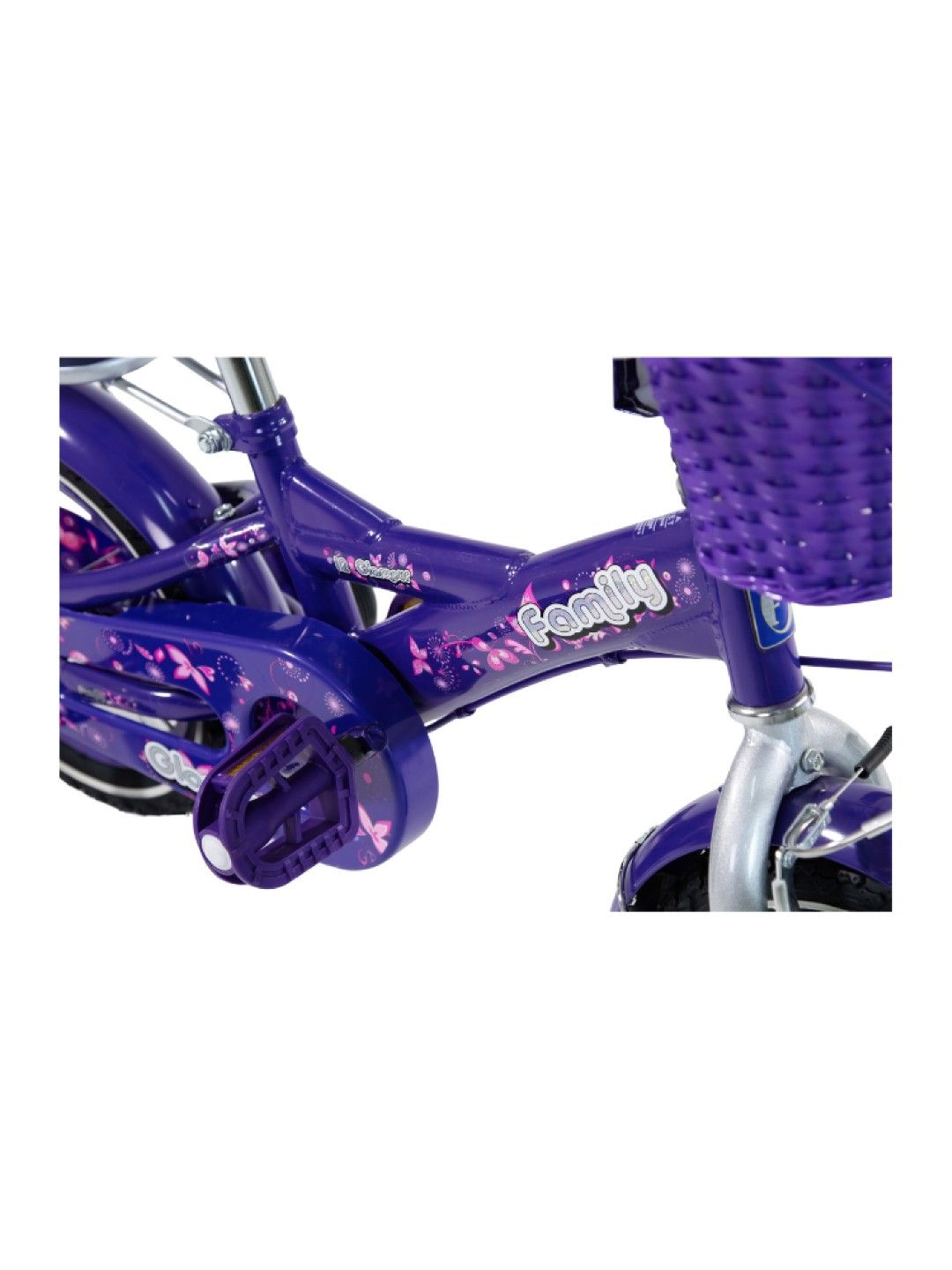 FAMILY Kids' BMX Bicycle Glamour 12" (Blue- Image 3)
