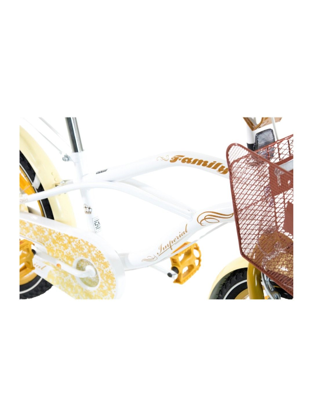 FAMILY Kids' BMX Bicycle Imperial 20" (White- Image 3)