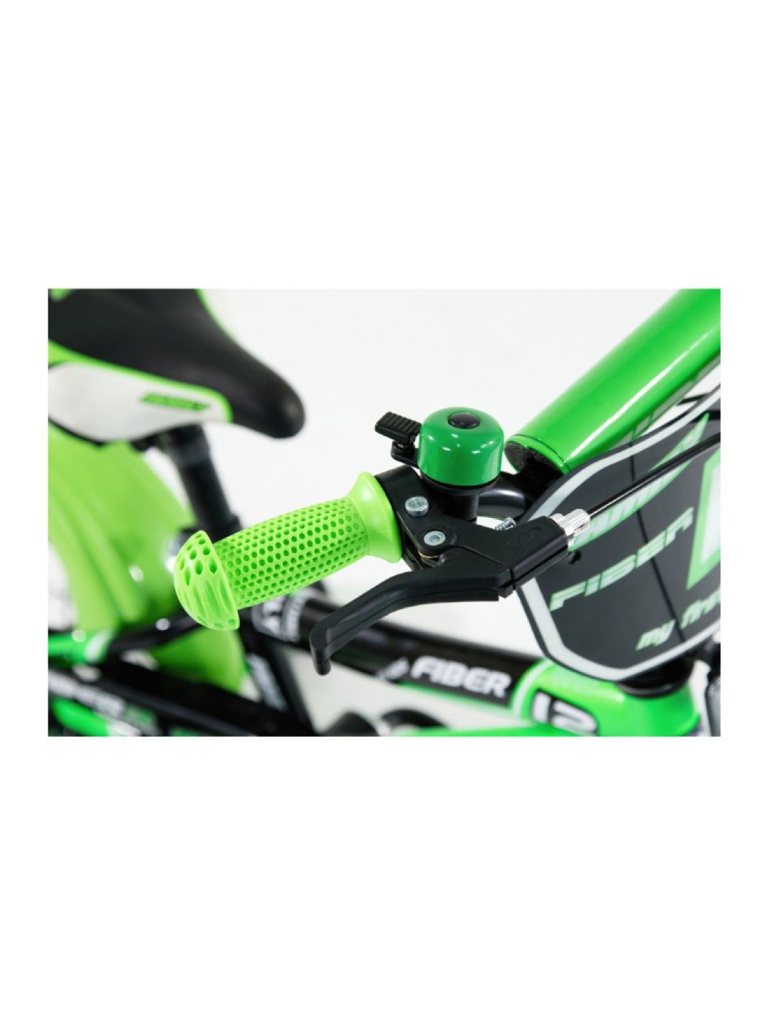 FAMILY Kids' BMX Bicycle Fiber 12" (Green- Image 3)