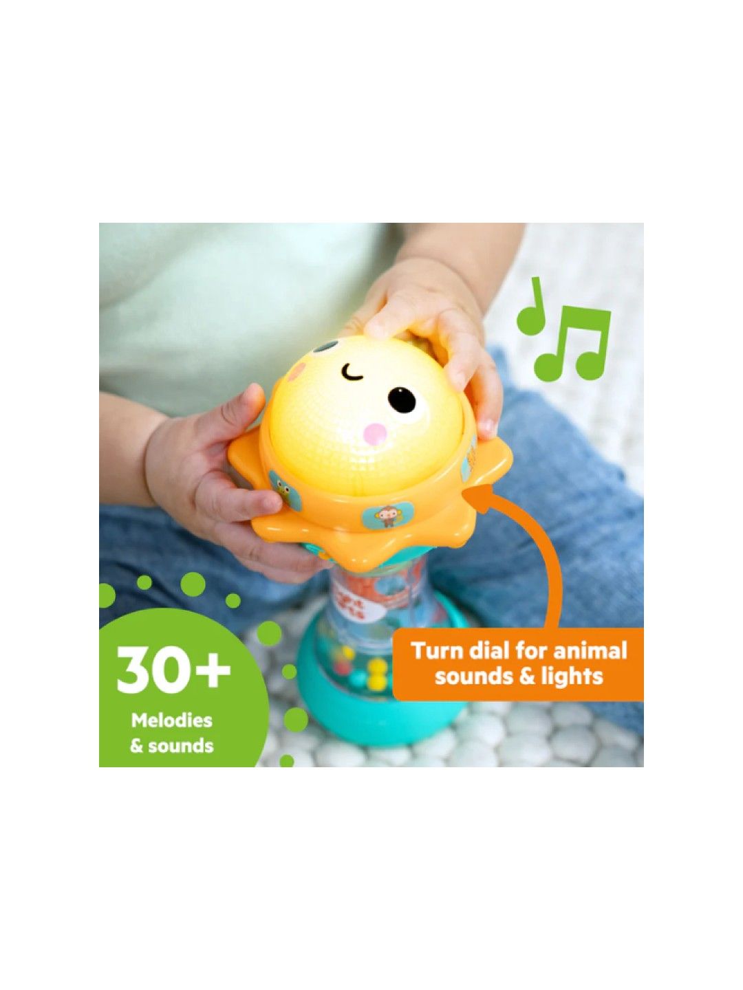 Bright Starts Just For Fun Flashlight Baby Toy (No Color- Image 3)