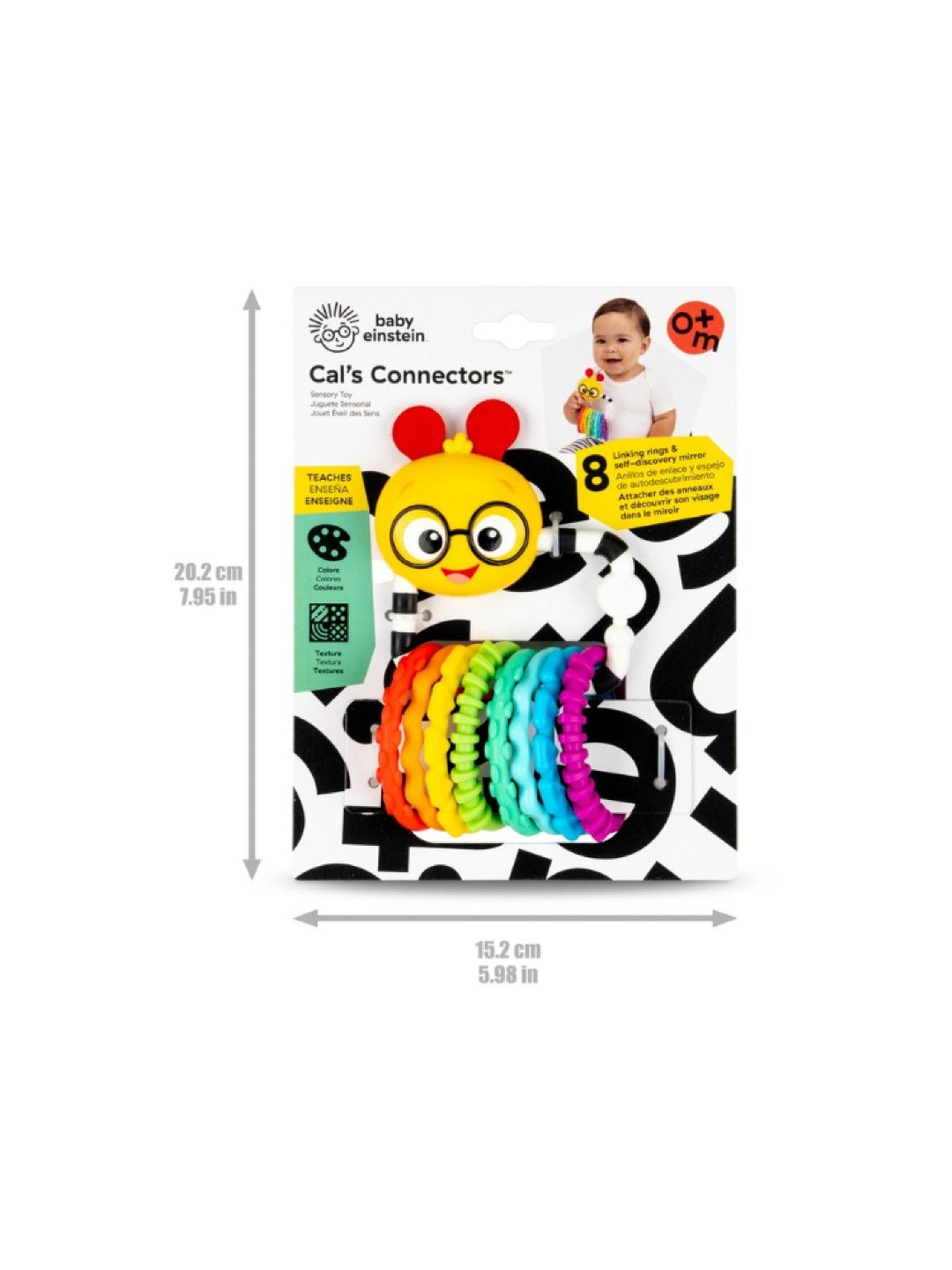 Baby Einstein Cal's Connectors Baby Toy (No Color- Image 3)