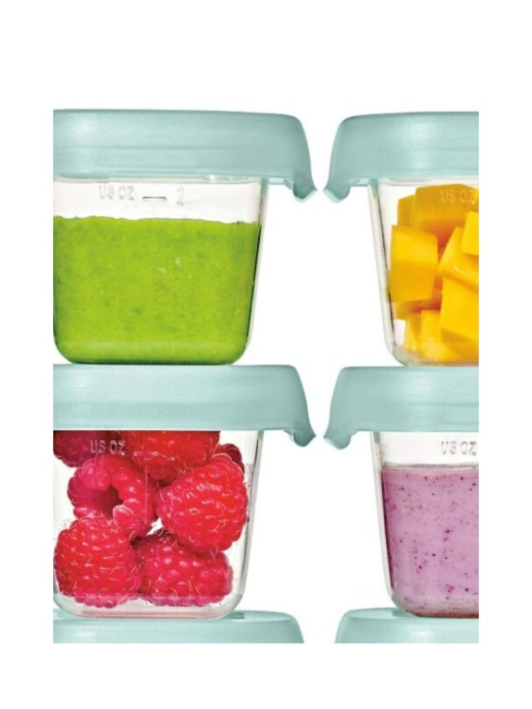 Oxo Tot Baby Blocks 2oz (Opal- Image 3)