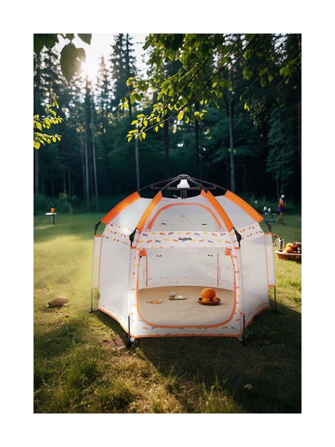 Jovikids Automatic Pop Up Foldable Play Tent with Carry Bag (No Color- Image 3)