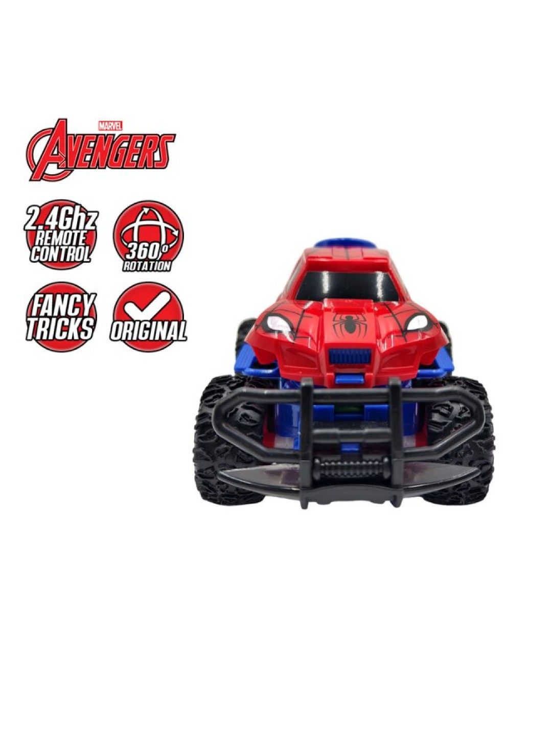 Marvel 2.4GHz Spiderman Full-Function Remote Control Off-Road Monster Truck (No Color- Image 2)