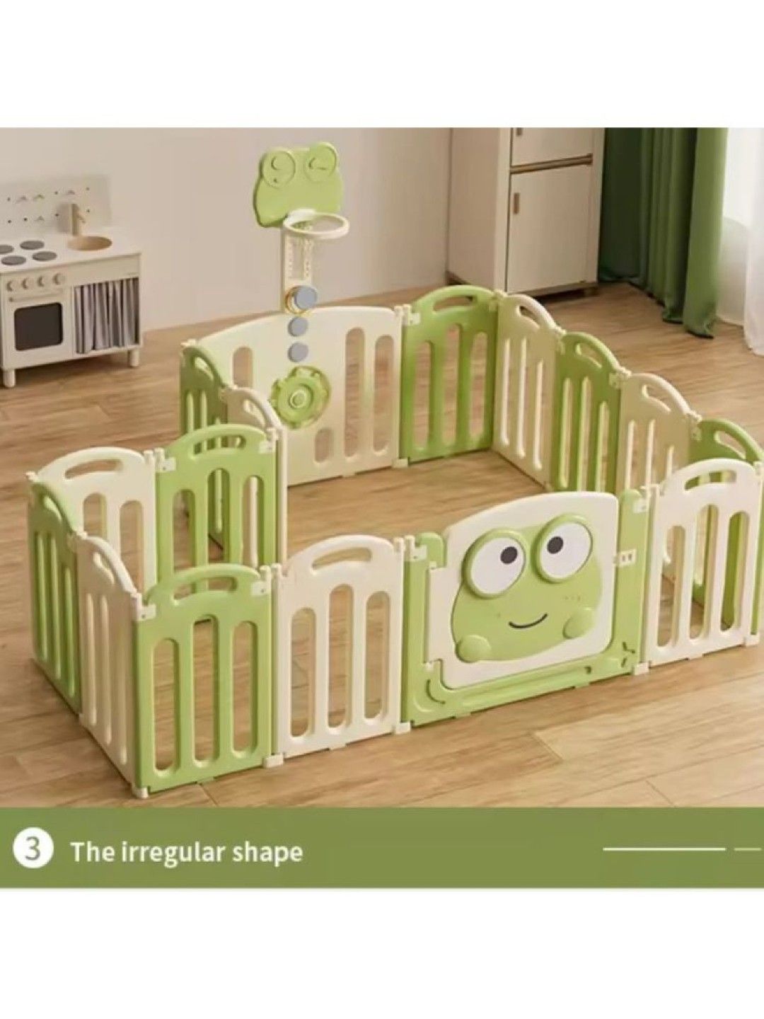 QT Hub HoppyTots Fence (No Color- Image 3)