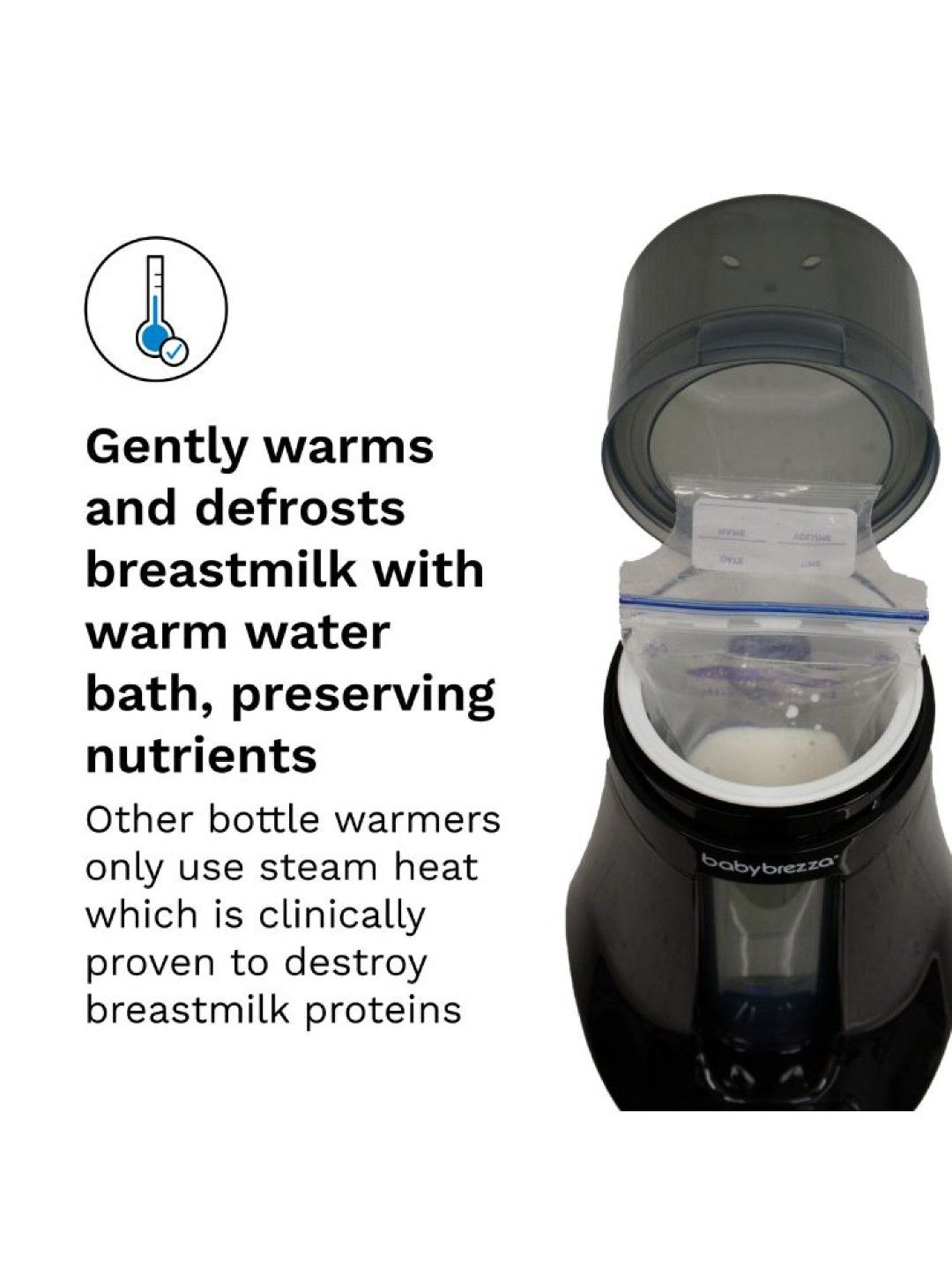 Baby Brezza Bottle + Breastmilk Warmer (No Color- Image 2)
