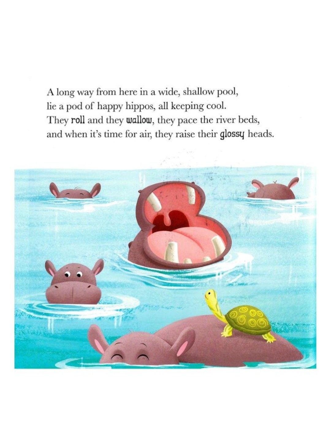 Learning is Fun Square Paperback Me and My Feelings - When Hippo Gets Angry (No Color- Image 3)