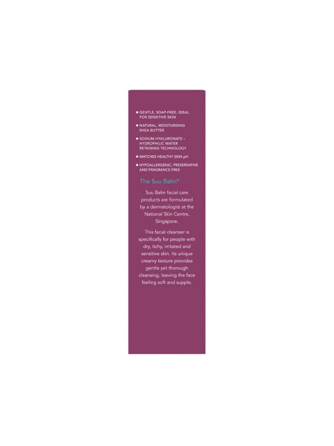 Suu Balm Facial Care Gentle Moisturising Facial Cleanser (100ml) (No Color- Image 3)