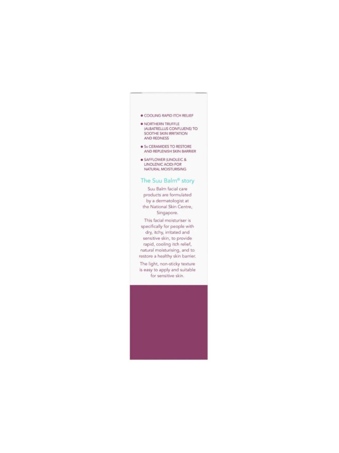 Suu Balm Facial Care Cooling Itch Relief Facial Moisturiser (50ml) (No Color- Image 3)