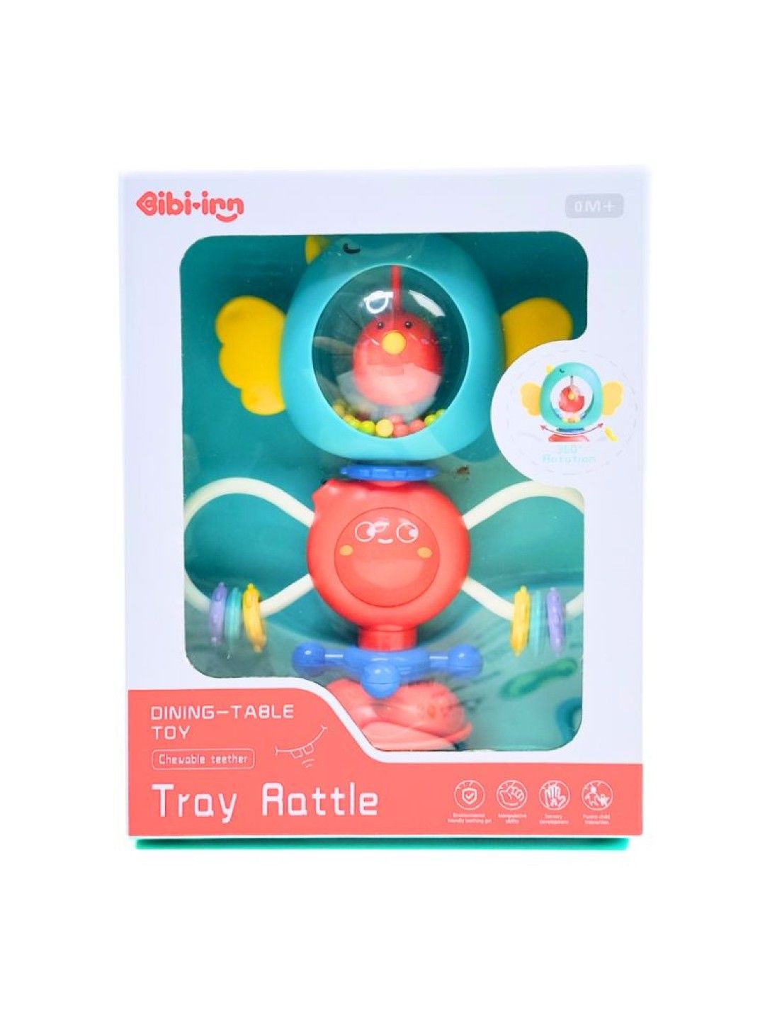 Kidsplay Toys Tray Rattle (Blue- Image 2)