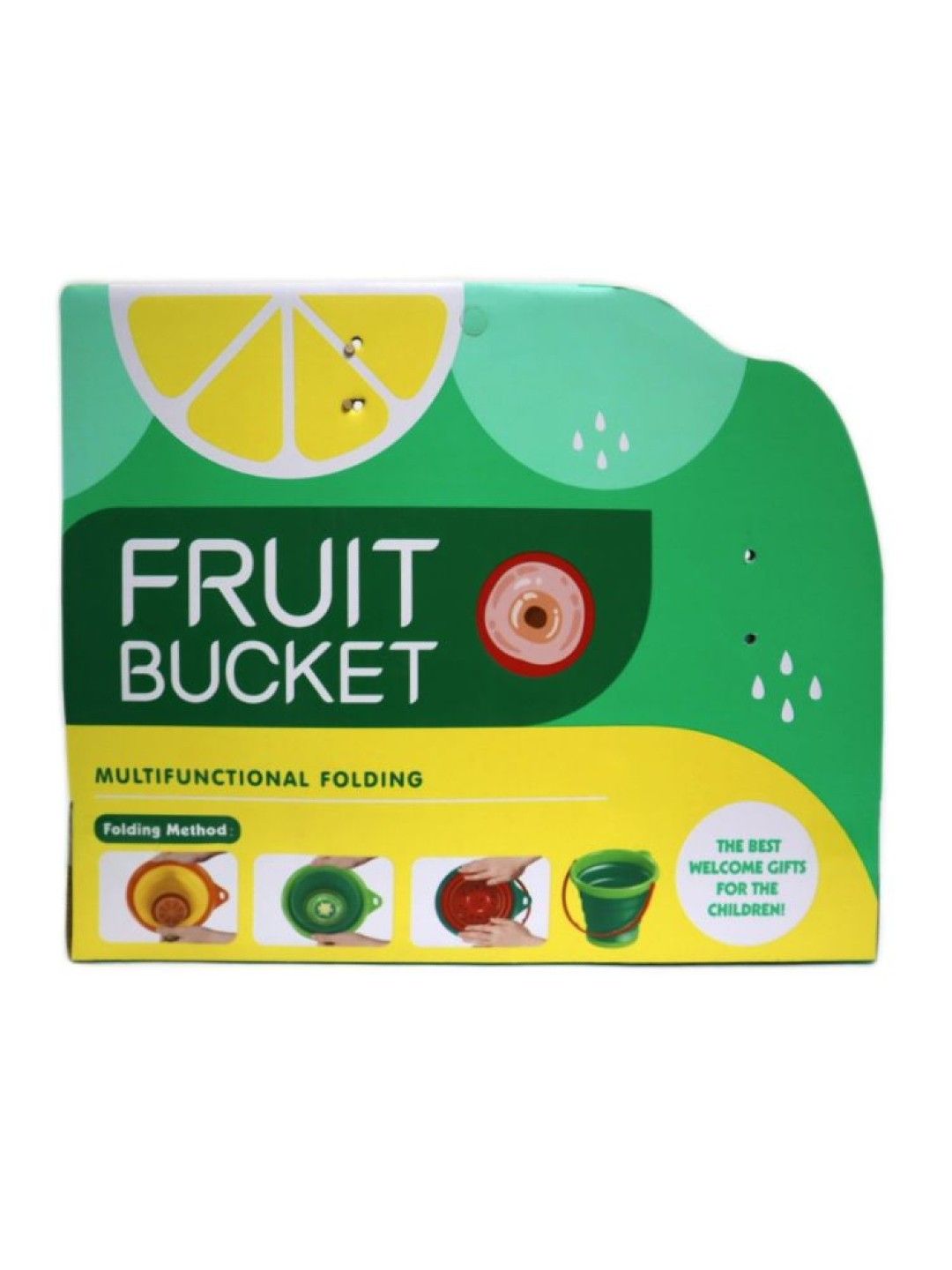 Kidsplay Beach Toys Fruit Bucket 4pcs (Blue- Image 3)