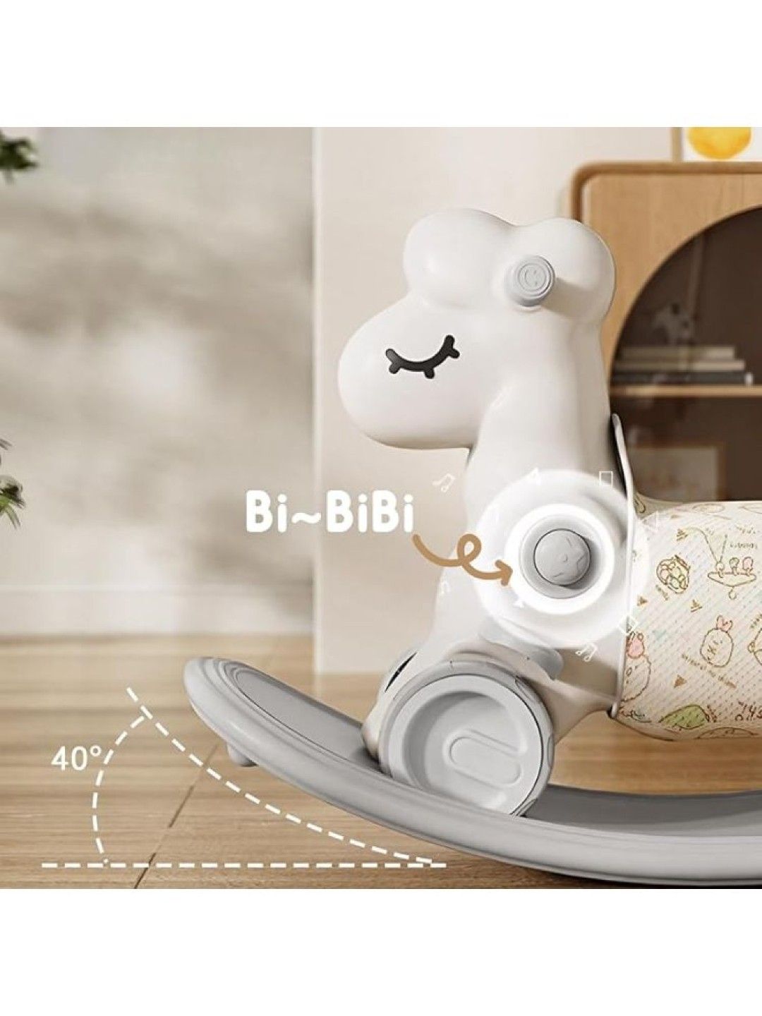 QT Hub Rocking Sheep (No Color- Image 2)