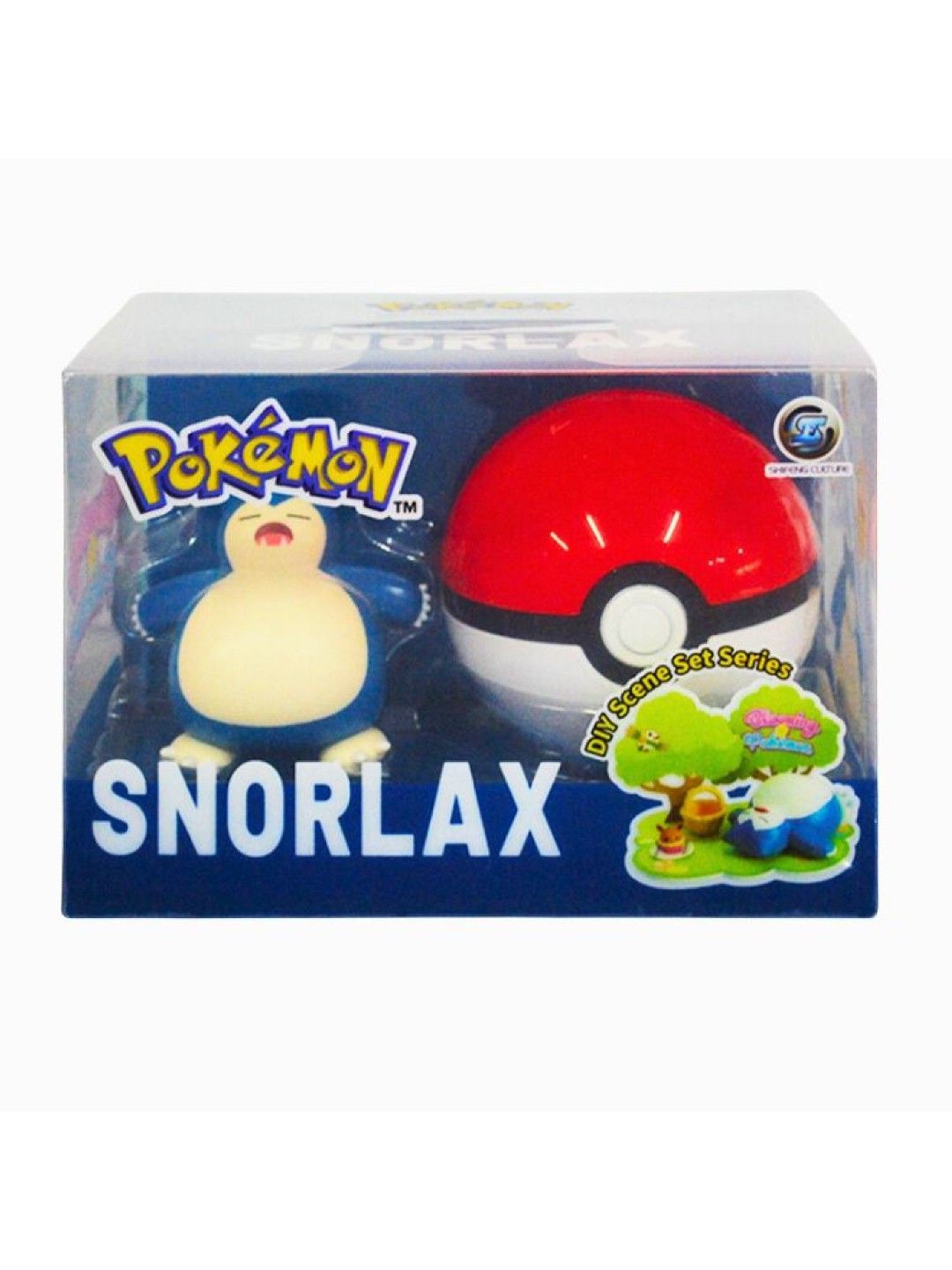 Pokemon DIY Scene Set Series - Blooming Pokemon Snorlax Poke Ball Set (No Color- Image 3)