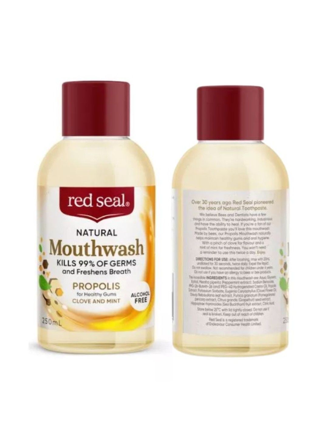 Red Seal Mouthwash Propolis Extract (250ml) (No Color- Image 3)