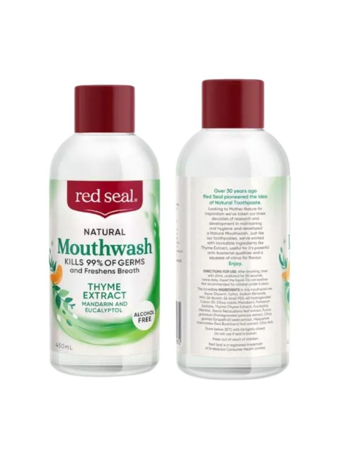 Red Seal Red Seal Mouthwash Thyme Extract (450ml) (No Color- Image 3)