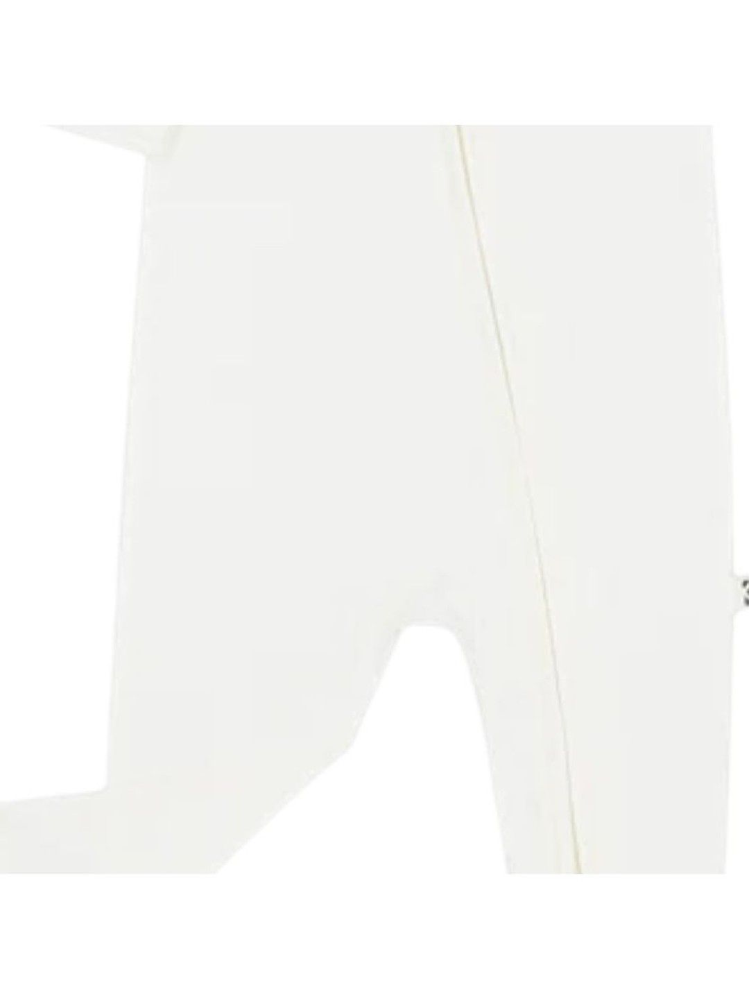 Bamberry Baby Zippered Romper - White Cloud (No Color- Image 3)