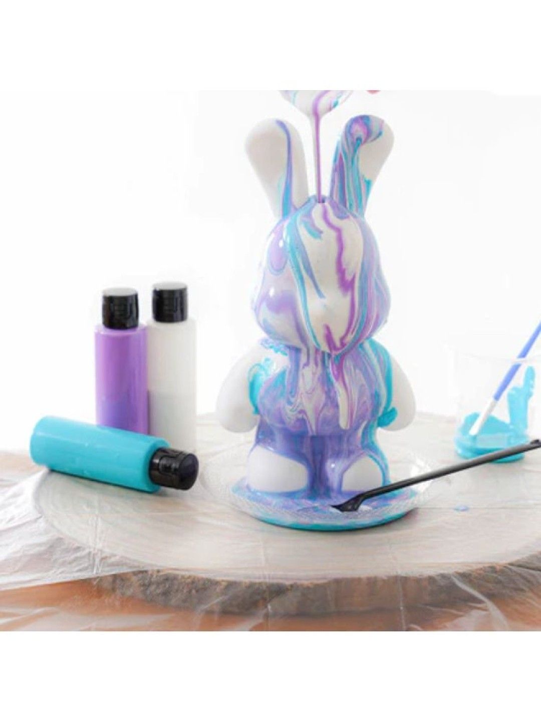 ARTKIDS DIY Marble Bunny Pouring Kit (No Color- Image 3)