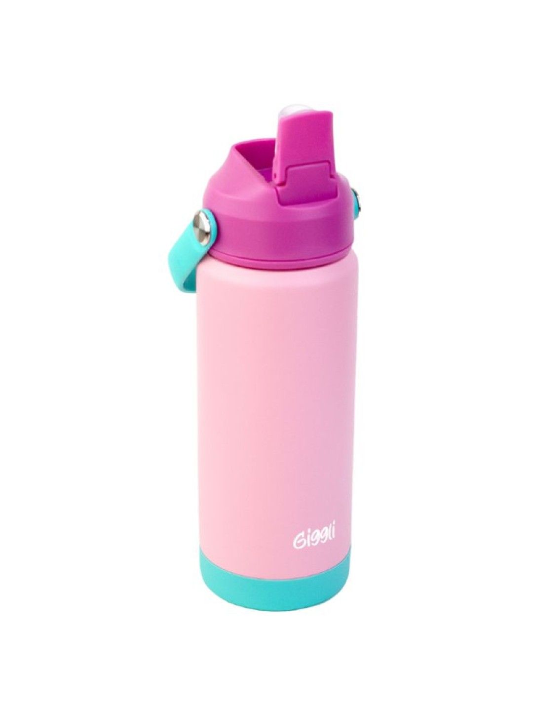 Giggli Double Wall Insulated Stainless Steel Tumbler (18oz) (Pink- Image 3)