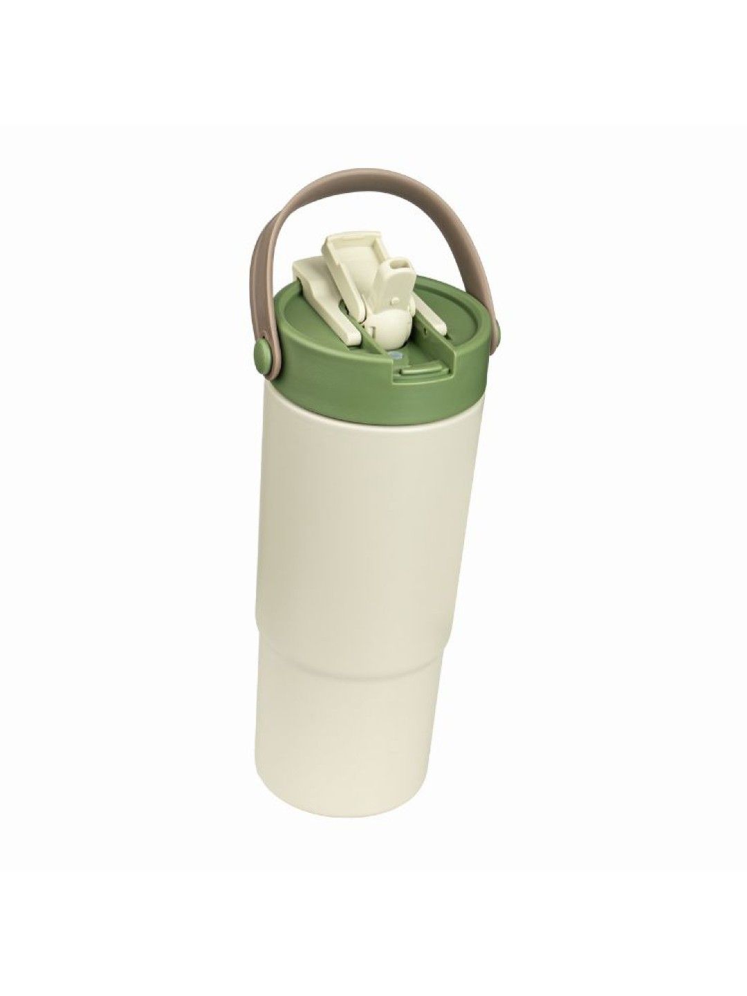 Giggli Stainless Steel Tumbler With Straw Leak-Proof 2-In-1 Lid  (22oz) (Beige- Image 3)