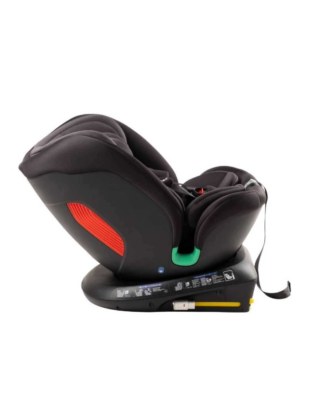 Poled All Age 360 Car Seat iSize - Phantom Black (No Color- Image 3)