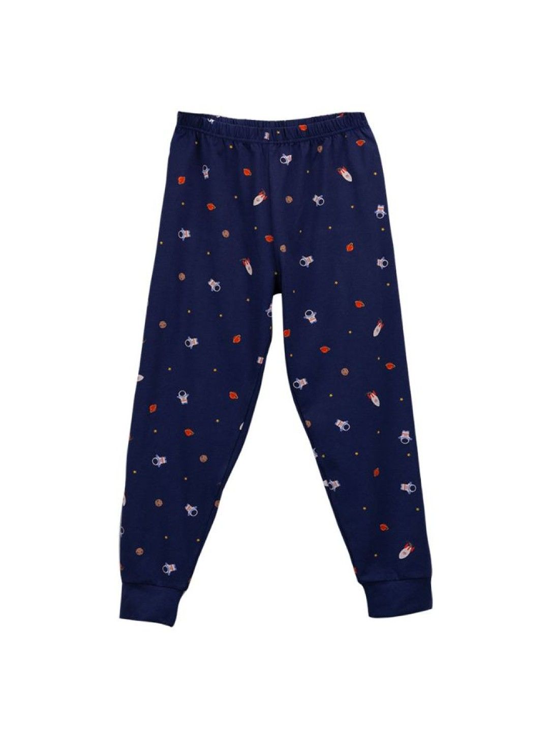 Meet My Feet Astro Two-Piece Longsleeves Pajama Set (Navy Blue- Image 3)