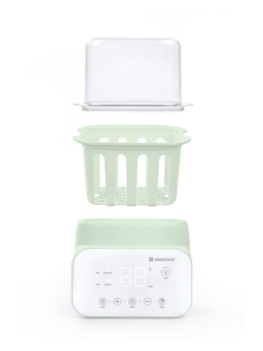 KikkaBoo Double Bottle Warmer 4in1 Handy (Mint- Image 2)