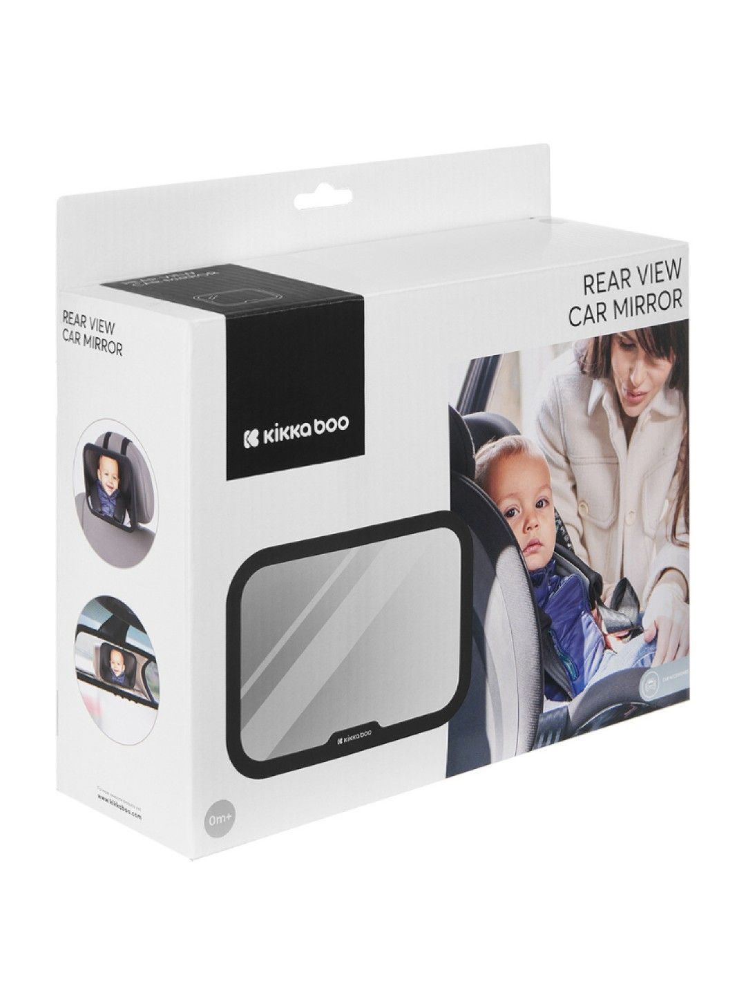 KikkaBoo Rearview Car Mirror (No Color- Image 3)