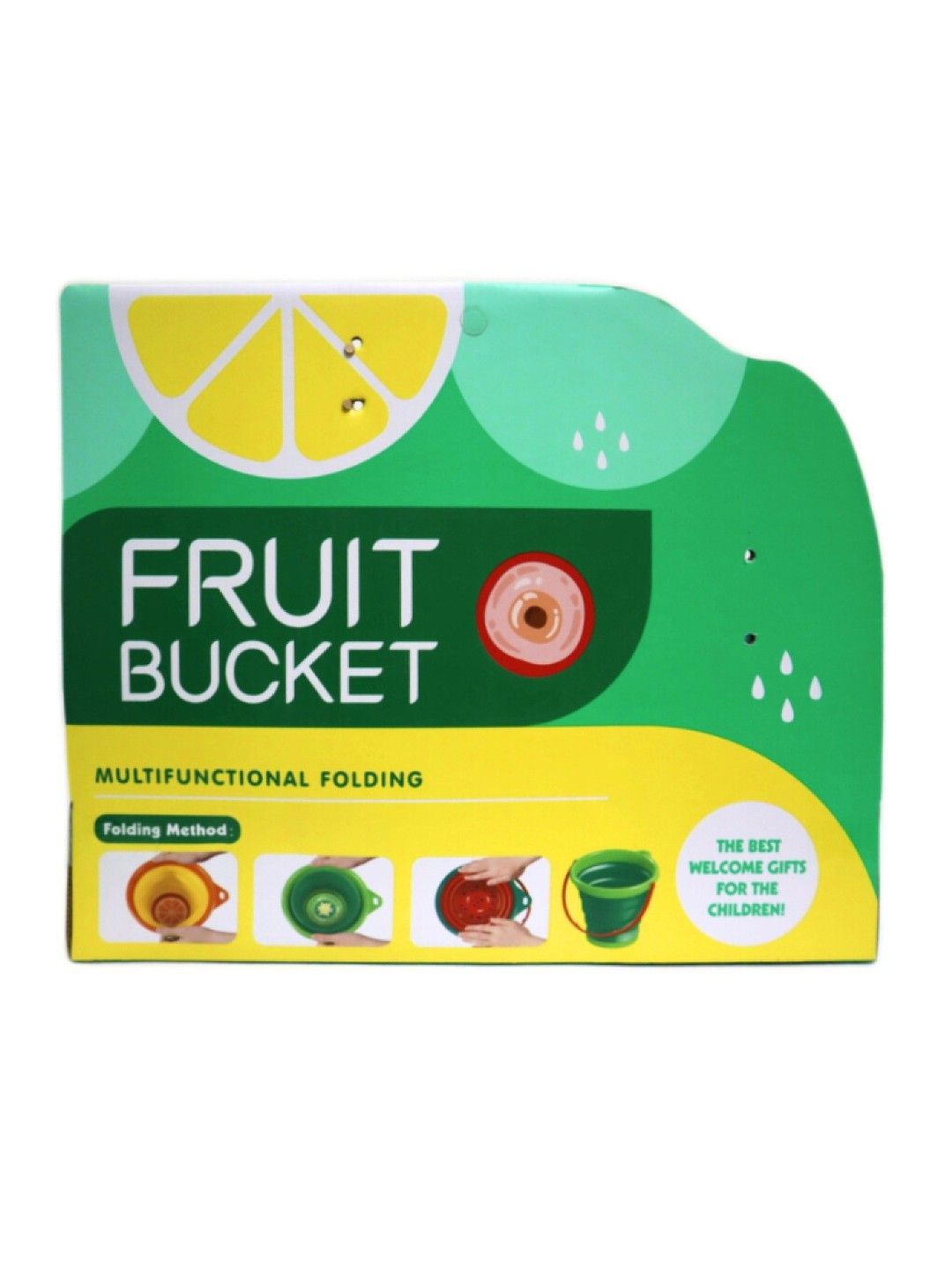 Kidsplay Beach toys Fruit Bucket (Watermelon) 4pcs (No Color- Image 3)