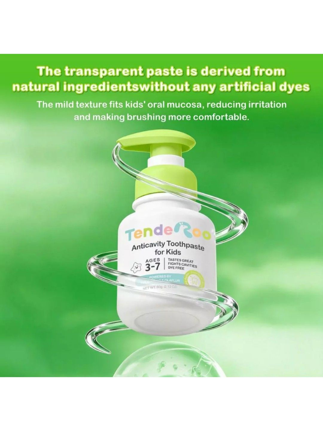 Tenderoo Anticavity Toothpaste for Kids (No Color- Image 3)