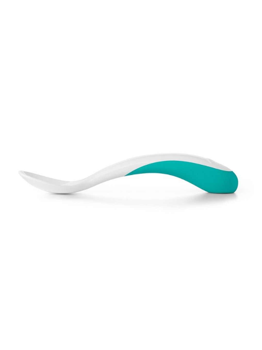 Oxo Tot On The Go Plastic Fork and Spoon (Teal- Image 3)