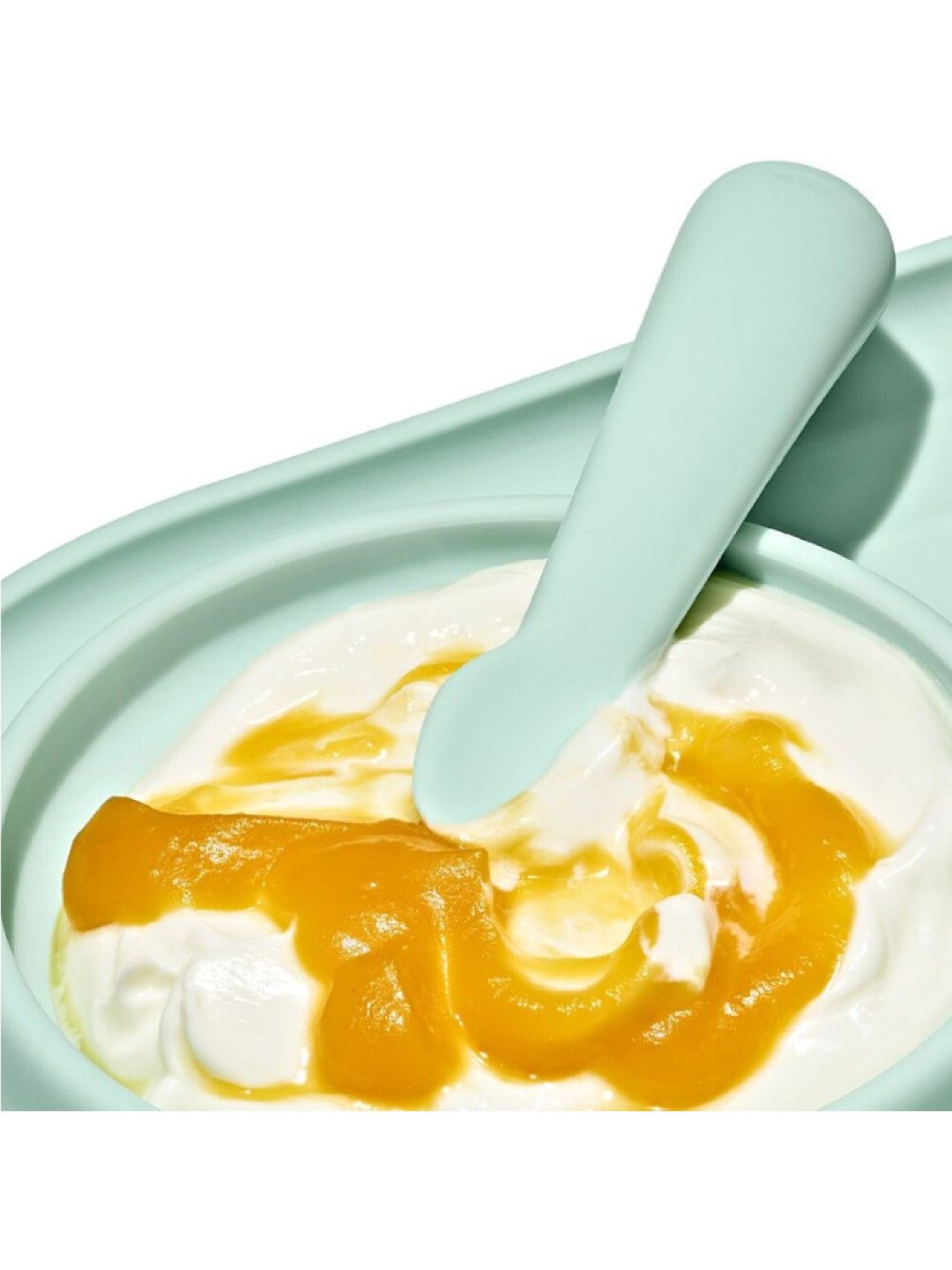 Oxo Tot Mini Fork and Spoon Set (Opal- Image 2)