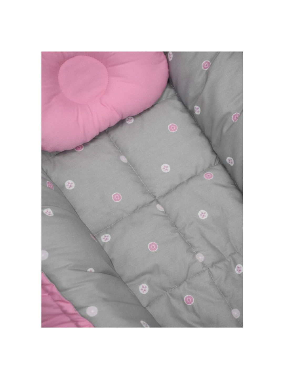 Belily World Baby Nest - Floral Pink (No Color- Image 3)