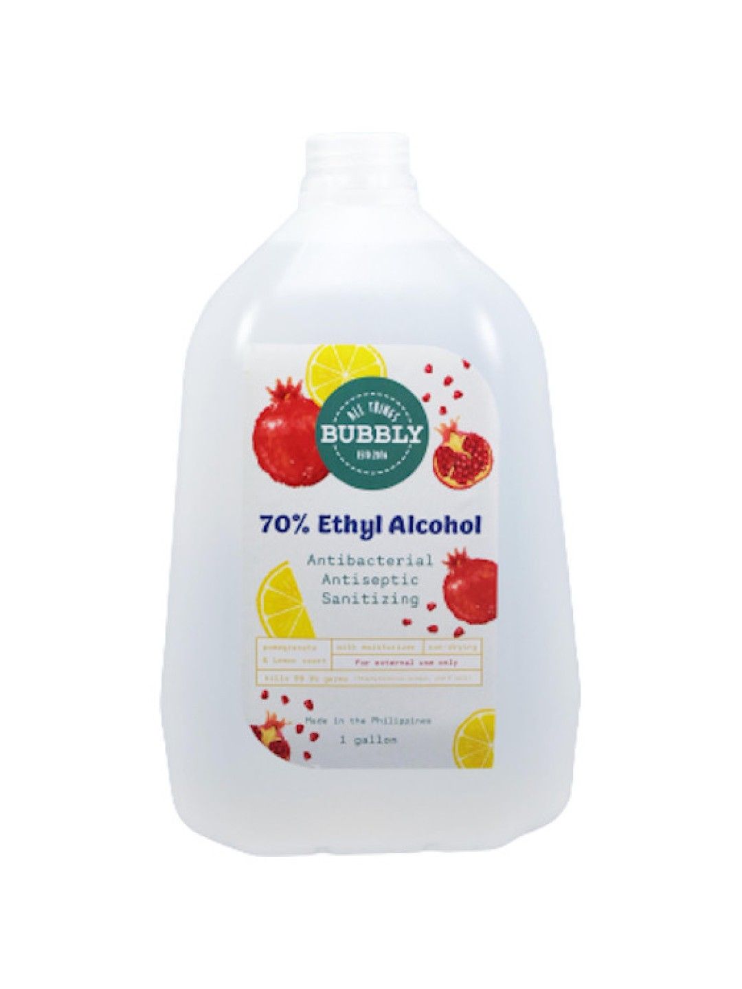 All Things Bubbly Pomegranate and Lemon Ethyl Alcohol (1 Gallon) (No Color- Image 1)