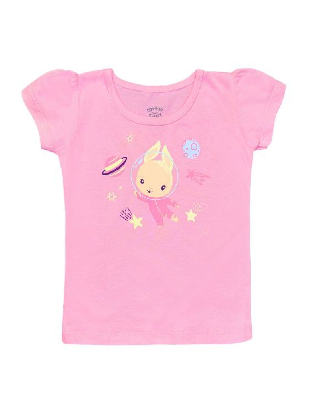 Cotton Stuff 3-piece Shortsleeves Blouse (Cosmic Bunny - Girl) (No Color- Image 2)