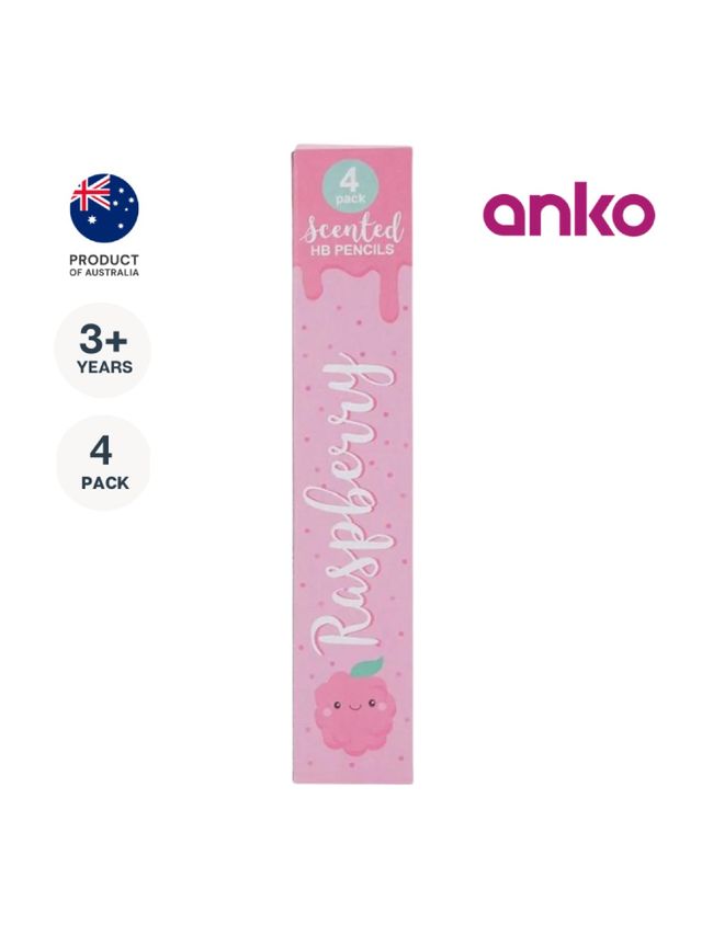 Anko 4 Pack Scented HB Pencils