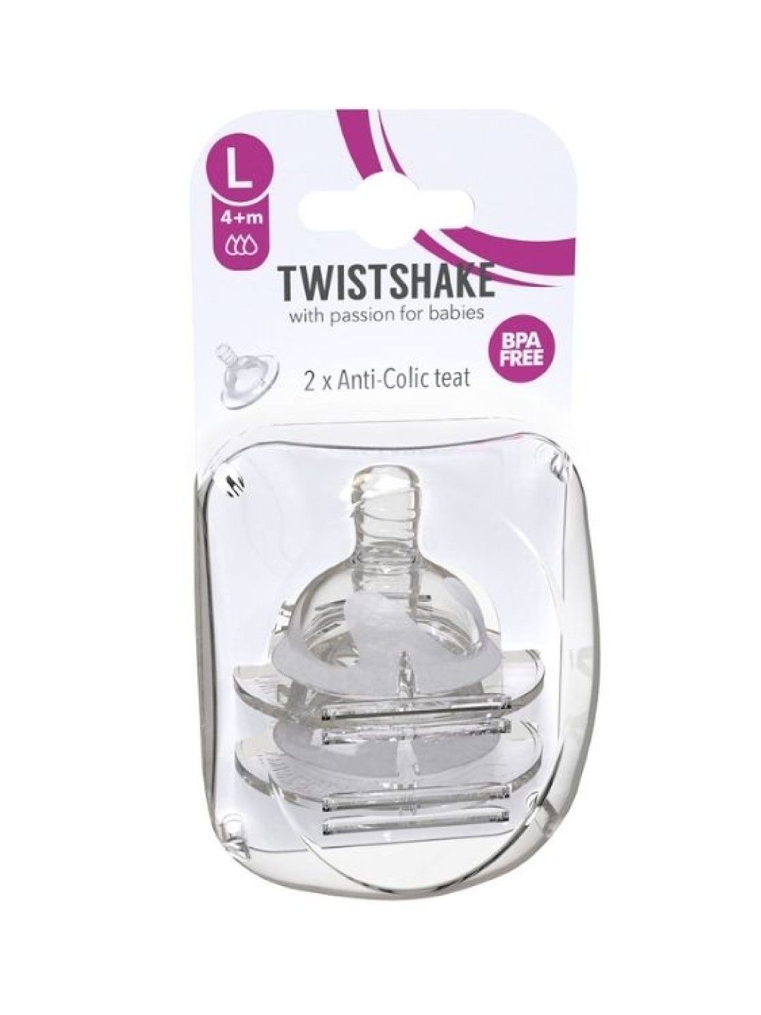 Twistshake Nipple Anti-Colic Teat Large