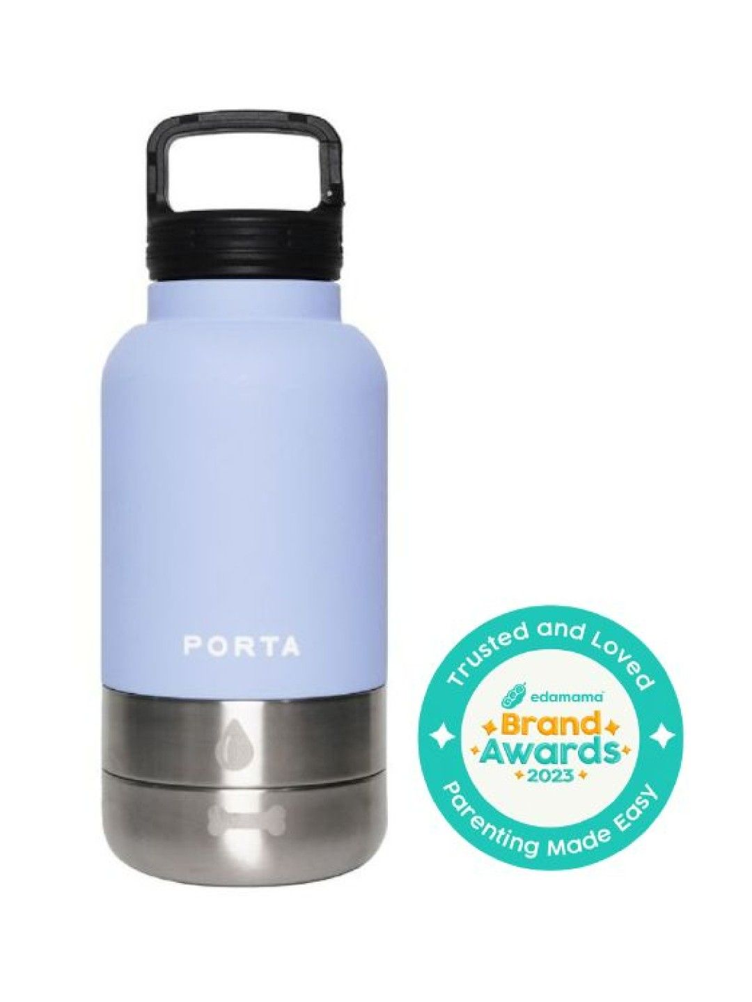 Porta Water Bottle with Detachable Bowls