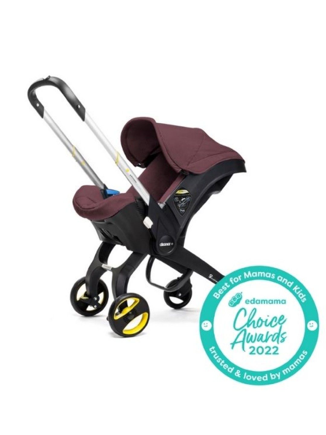 Doona Car Seat/Stroller (Burgundy- Image 1)