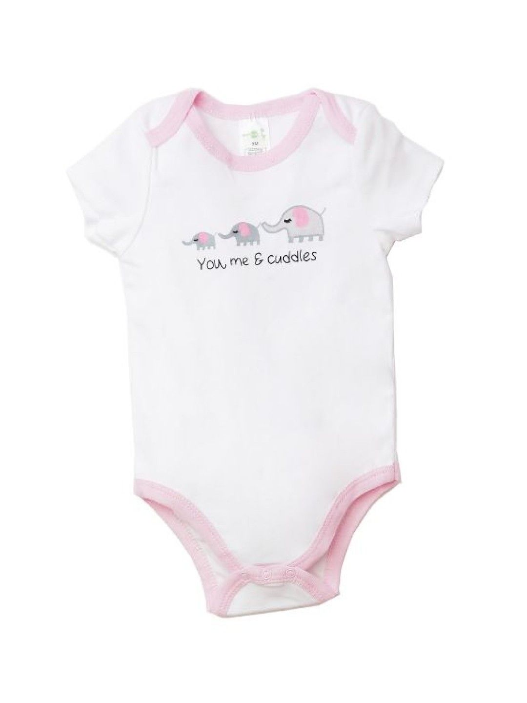 Cottonkind You and Me Cuddles 3-Piece Set Onesie (No Color- Image 4)