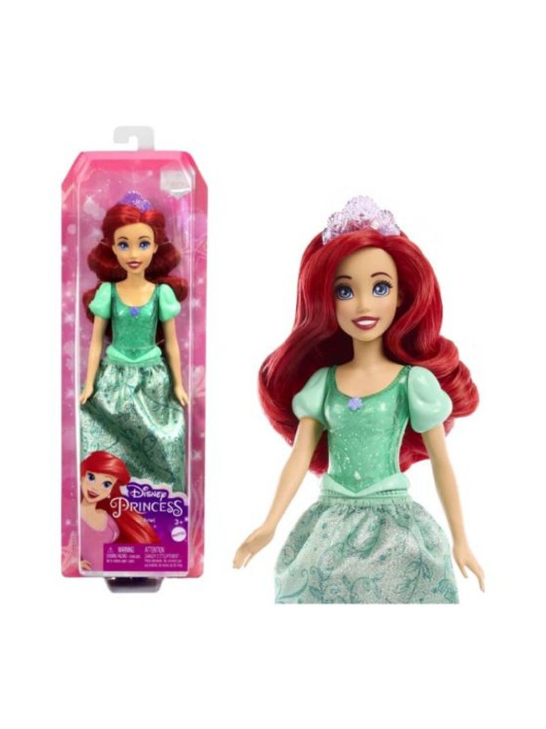 Disney Princess Disney Princess Ariel Fashion Doll (No Color- Image 3)