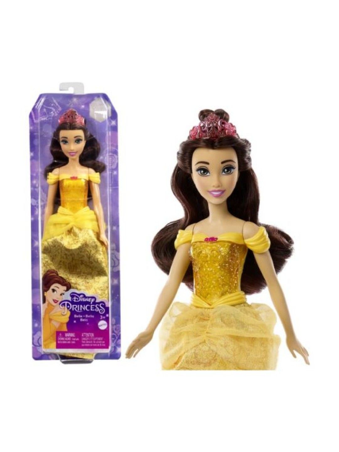 Disney Princess Disney Princess Belle Fashion Doll (No Color- Image 3)