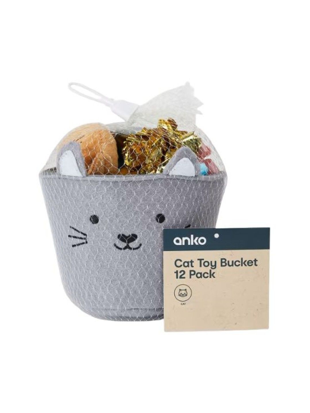 Anko Cat Toy Basket 12 Pack (Assorted- Image 3)