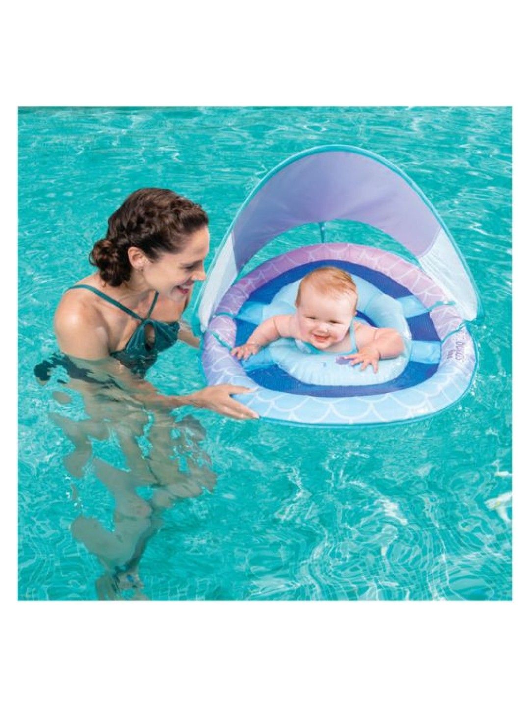 SwimWays Baby Spring Float (Mermaid- Image 4)