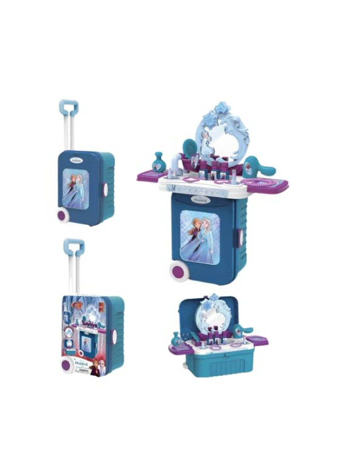 Disney Frozen 3 in 1 Make Up Toy Suitcase (No Color- Image 3)