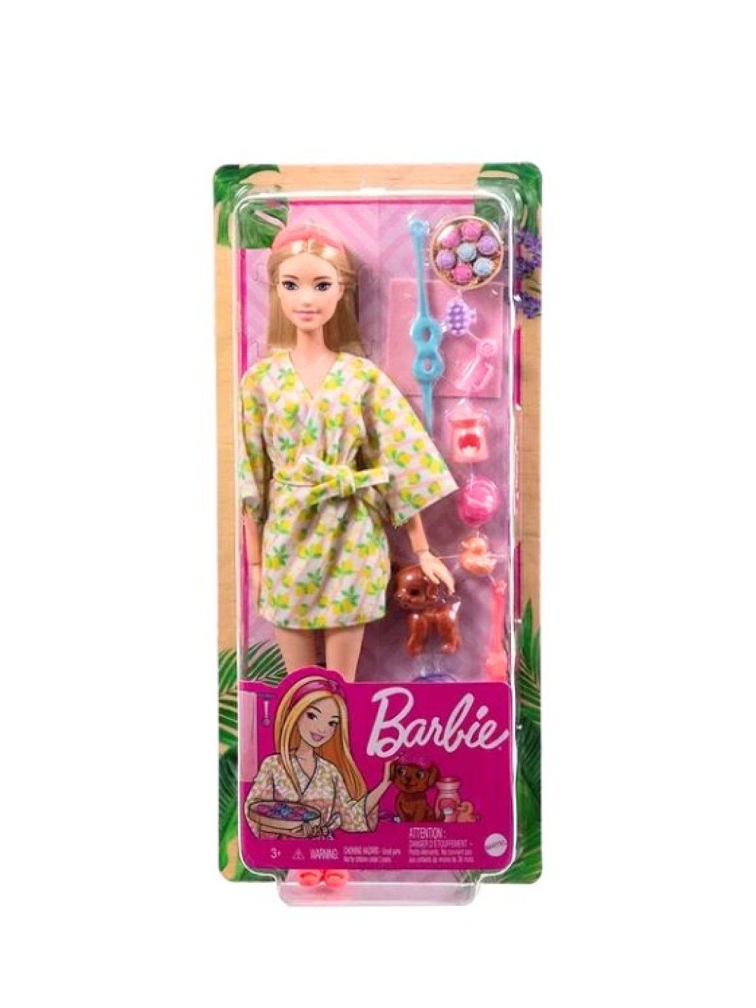 Barbie Fab Wellness Doll with Accessories - Spa Day Playset (No Color- Image 4)