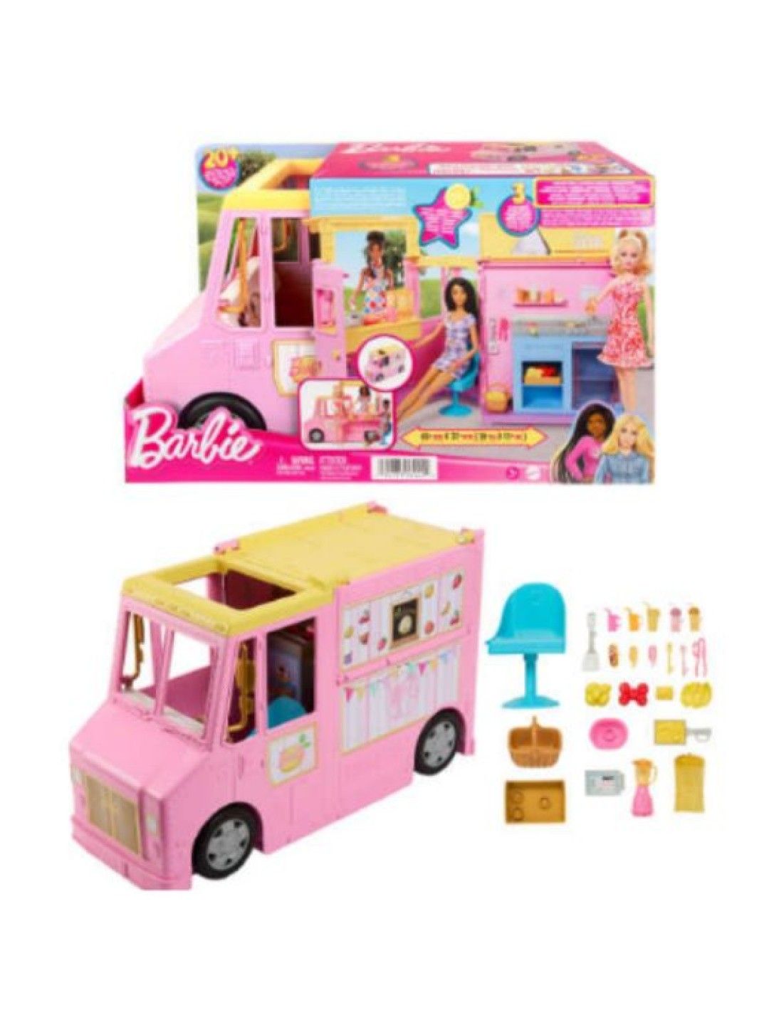 Barbie Movie Career Lemonade Truck Playset (No Color- Image 4)