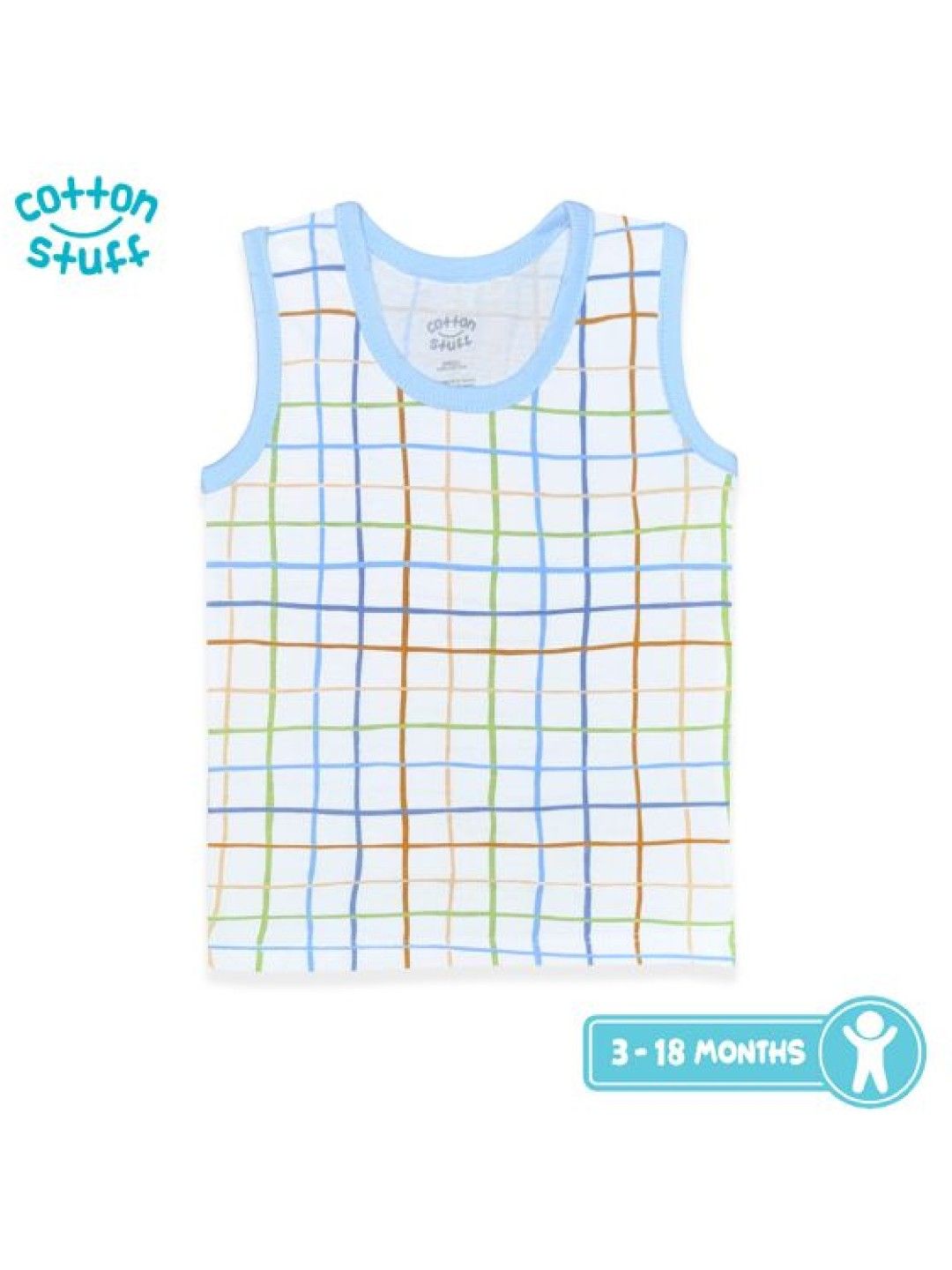 Cotton Stuff 3-piece Sando (Pattern - Boy) (No Color- Image 4)