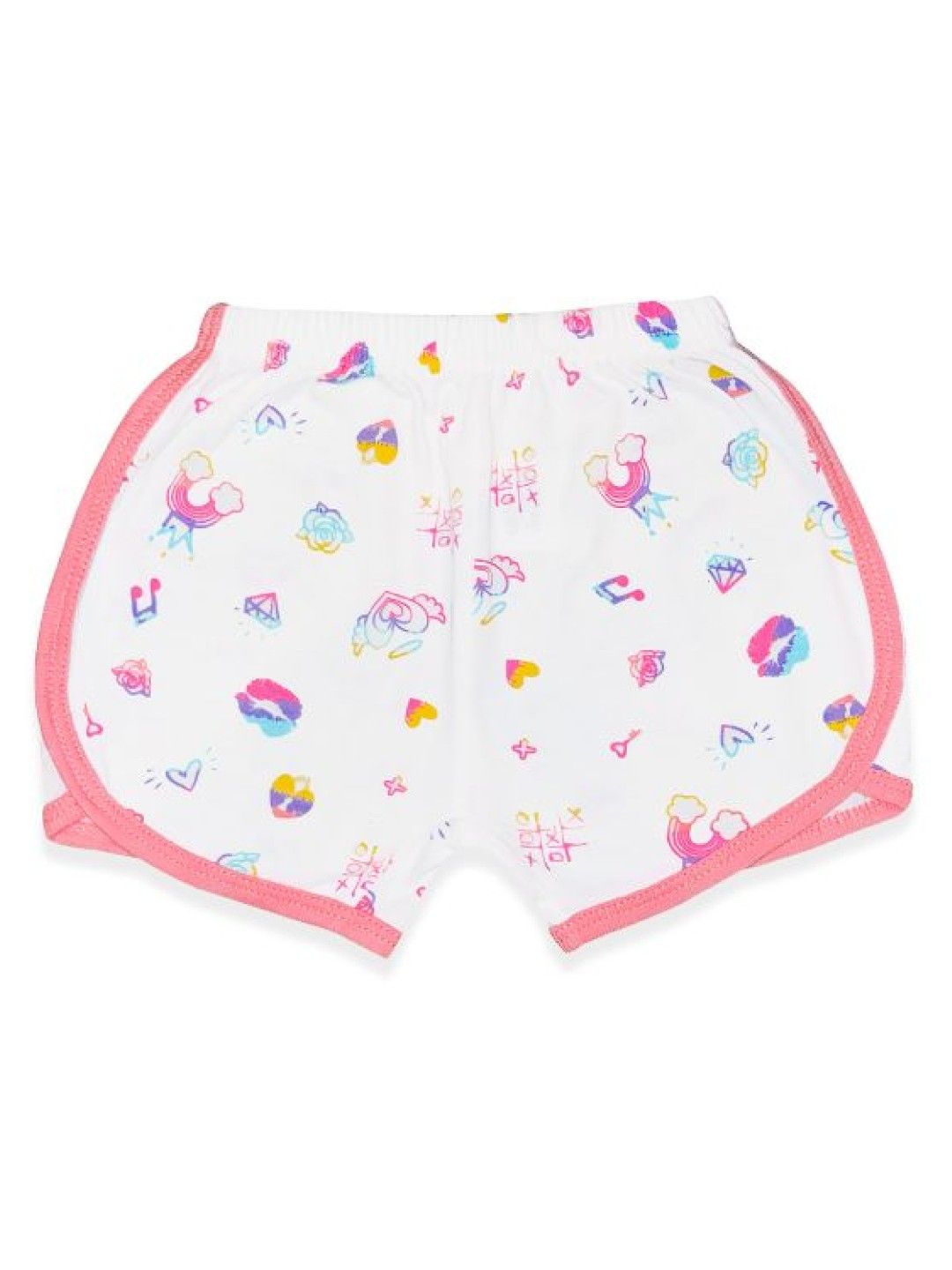 Cotton Stuff 3-piece Girly Shorts (Skateboard - Girl) (No Color- Image 3)