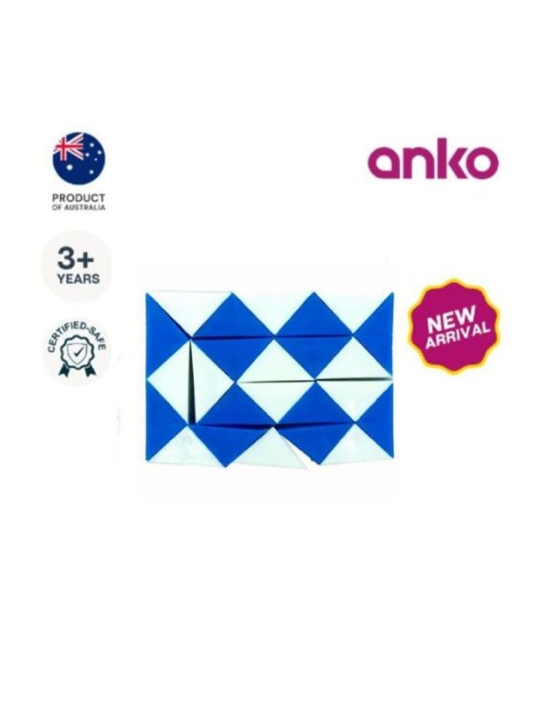 Anko Puzzle Snake (Blue) (No Color- Image 4)