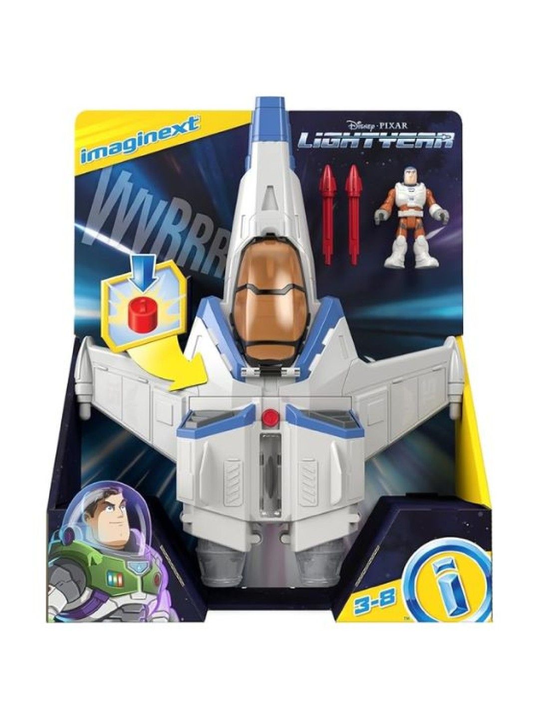 Disney Lightyear Lights & Sounds Xl-15 (No Color- Image 4)